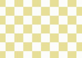 Pastel yellow and white checkered background Space for selling products, backdrop, wallpaper, background, text. Vintage style background. illustration. vector