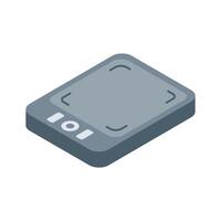 Check out this isometric icon of digital tablet vector