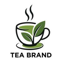 Tea Brand Logo Design for Your Business vector