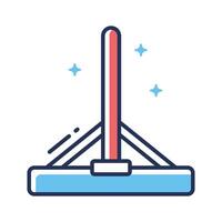 Catch a sight of this modern line icon of glass wiper vector