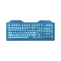Illustration of Keyboard Gaming vector