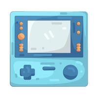 Illustration of Handheld Game Console vector
