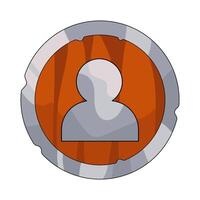 Illustration of User Profile vector