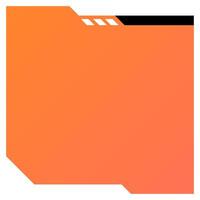 Social media frame. Futuristic square background. vector