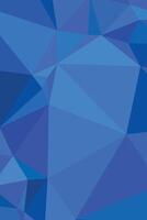 Abstract Geometric Composition in Shades of Blue vector
