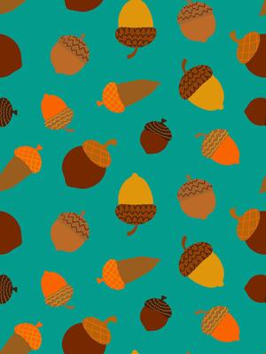 abstract simple autumn acorn seamless pattern creative design fall season nature inspired wallpaper elegant forest theme
