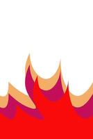 Summer Background Collection of Colorful Liquid Illustrations vector