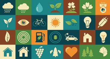 Sustainable Living Through Eco Friendly Practices and Green Initiatives for a Better Planet vector