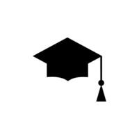 Graduation cap symbolizes achievement and transition at a ceremony for students completing their education journey vector