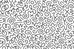 random black and white abstract lines vector