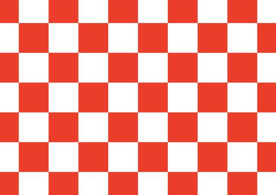 Red and white checkered background Space for selling products, backdrop, wallpaper, background, text. Vintage style background. illustration