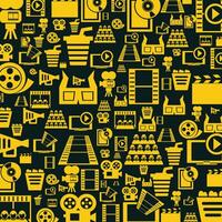 Cinema luxury trendy applicable design delightful abstract illustration artwork vector