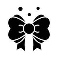 Grab this beautiful glyph icon of ribbon bow vector