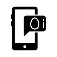 Get a glimpse of easter message icon designed in glyph style vector