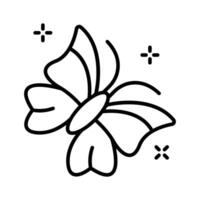 Check out our premium icon of butterfly designed in outline style vector