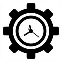Allocation of Resources icon concept in black color vector