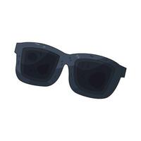 illustration of simple sunglasses vector