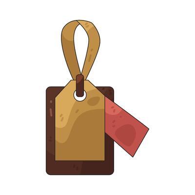 the luggage tag