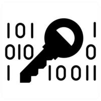 Programming concept in black color vector