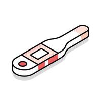 Check out this isometric icon of thermometer tool vector