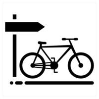 Cycle icon concept in black color vector