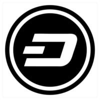 Dash icon concept in black color vector