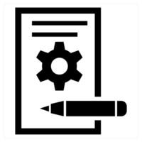 Creative Design in black color vector