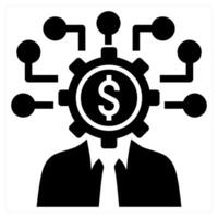 Creator icon concept in black color vector
