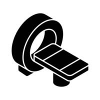 Check out this isometric icon for mri scan. vector