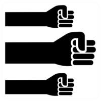 Dominant Forces icon concept in black color vector