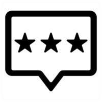 Feedback concept in black color vector