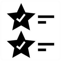 Features icon concept in black color vector