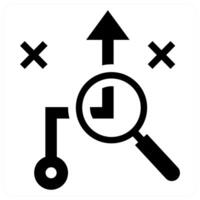 Find Solution concept in black color vector