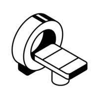 Check out this isometric icon for mri scan... vector