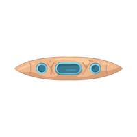 illustration of a kayak vector