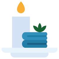 Spa Flat icon, Flat Design Style Icon, Hotel Icon vector