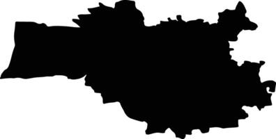 Re nor Norway silhouette map vector