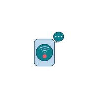 Wireless Smart Plug Controller vector