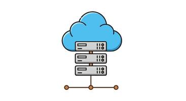 The Essentials of Cloud Computing How to Navigate the Realm of Virtual Servers vector