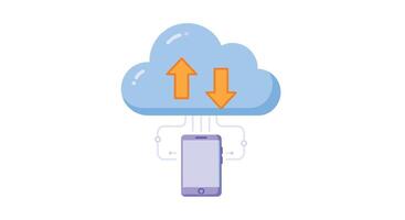 The Rise of Cloud Computing How It Affects the Way We Live Today vector