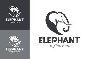 Creative and Elegant Elephant Logo Design for Branding Solutions vector
