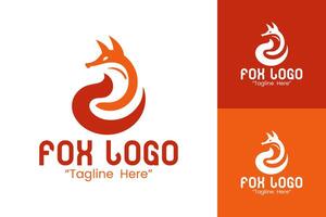 Minimalistic Fox Logo for Elegant Branding and Business Identity vector