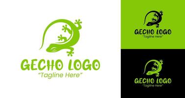 Creative Gecko Logo for Environmental and Business Branding vector