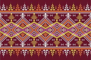 Traditional abstract geometric beautiful color Ethnic pattern for cloth, fabric, textile vector