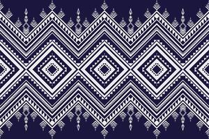 Retro abstract geometric ethnic pattern. vector