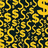 Dollar sign luxury trendy applicable design magnificent abstract illustration artwork vector