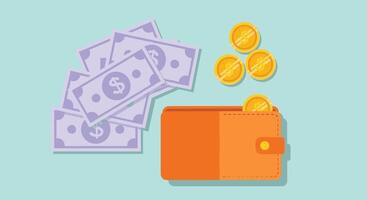 Saving Money Ideas and Spending Habits to Earn More Wealth in the Future vector