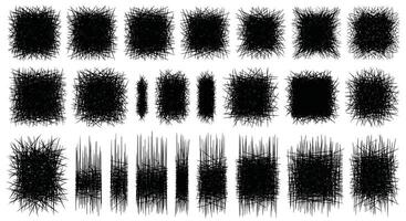 Collection of Grunge Texture Elements for Creating Effects and Adding Visual Interest vector