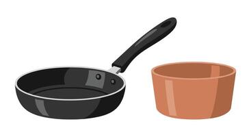 Essential Cookware for Culinary Adventures Mastering the Art of Kitchen Utensils vector