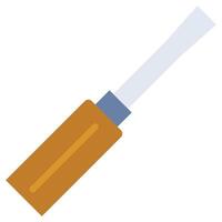 Screw Driver Flat Icon, Flat Design Style Icon Symbol vector